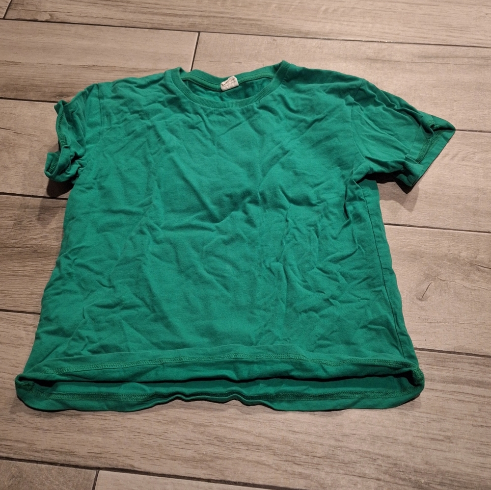 🍁Vintage green kids tee🦋